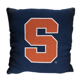 Syracuse OFFICIAL NCAA "Invert" Woven Pillow; 20" x 20"