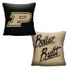 Purdue OFFICIAL NCAA "Invert" Woven Pillow; 20" x 20"