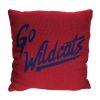 Arizona OFFICIAL NCAA "Invert" Woven Pillow; 20" x 20"