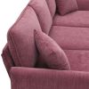 84 " Convertible Sectional Sofa, Modern Chenille L-Shaped Sofa Couch with Reversible Chaise Lounge, Fit for Living Room, Apartment(2 Pillows)